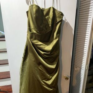 Davids Bridal bridesmaid dress w/ jacket size 14